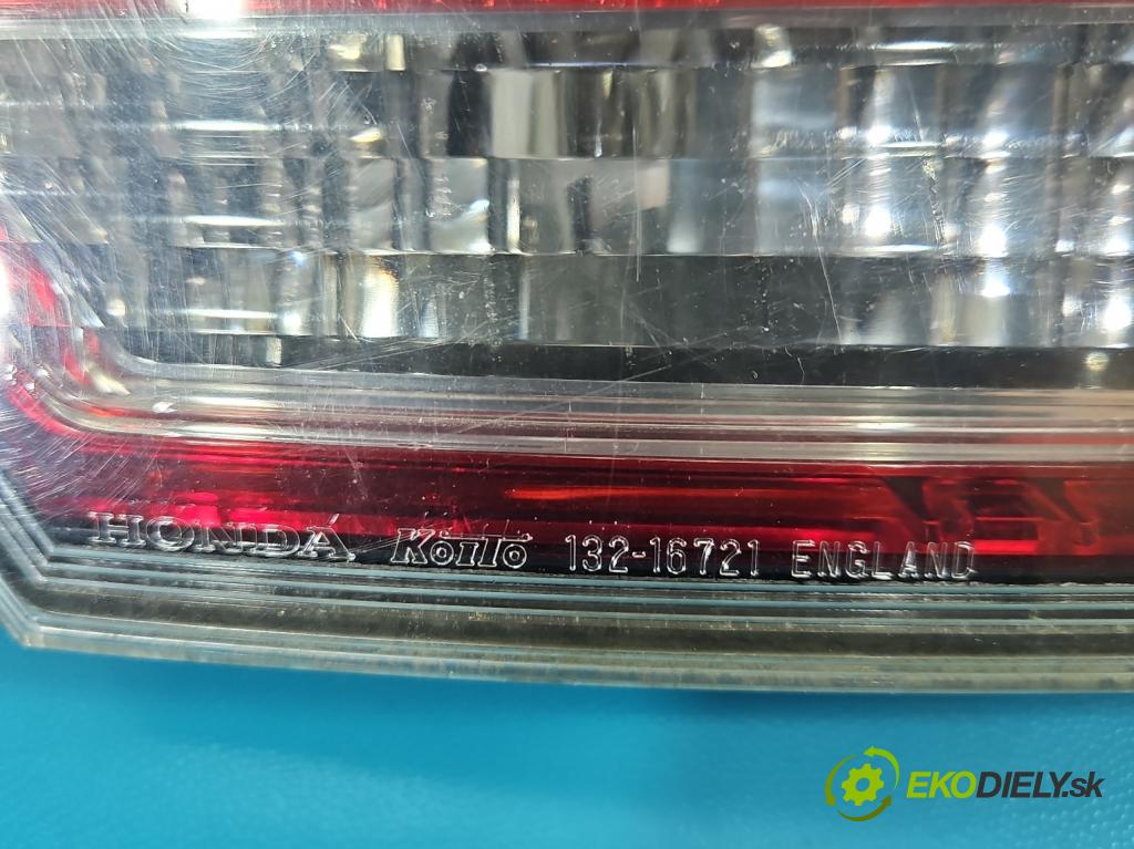 Honda Civic VIII 2006-2011 1.8 16V 140 HP manual 103 kW 1799 cm3 5- zaslepka: zadné 132-16721