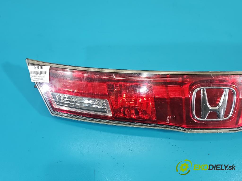 Honda Civic VIII 2006-2011 1.8 16V 140 HP manual 103 kW 1799 cm3 5- zaslepka: zadné 132-16721