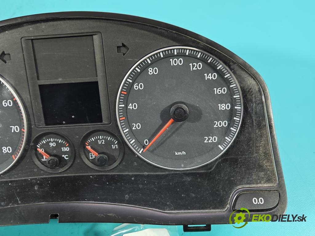 Vw Golf V 2003-2009 1.4 16V 80 HP manual 59 kW 1390 cm3 5- prístrojovka/ budíky 1K0920863 (Prístrojová doska)