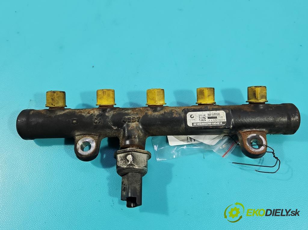 Citroen C8 2002-2014 2.0 hdi 120 HP manual 88 kW 1997 cm3 5- lišta vstrekovacia 9681649580 (Vstrekovacia lišta)