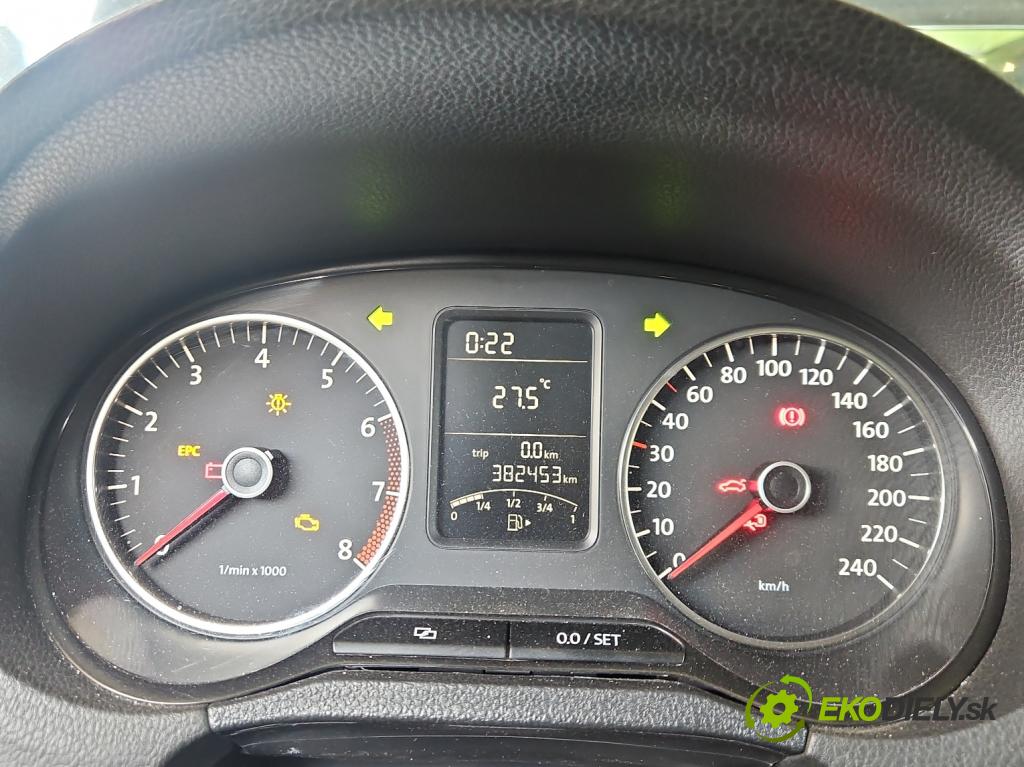Vw Polo V 6R 2009-2017 1.4 16V 86 hp manual 63 kW 1390 cm3 5- Přístrojová deska 6R0920860F (Přístrojová deska)