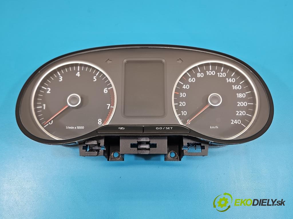 Vw Polo V 6R 2009-2017 1.4 16V 86 HP manual 63 kW 1390 cm3 5- prístrojovka/ budíky 6R0920860F (Prístrojová doska)