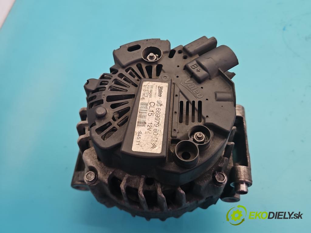 Citroen C4 Grand picasso I 2006-2013 1.6 T 156 hp automatic 115 kW 1598 cm3 5- Alternator 9666997980 (Alternátor)