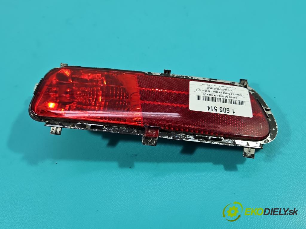Citroen C4 Grand picasso I 2006-2013 1.6 T 156 HP automatic 115 kW 1598 cm3 5- svetlo / reflektor zadné ľavé nárazník 9688349180