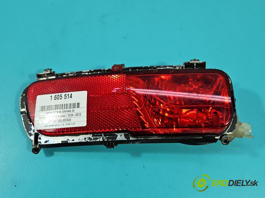 Citroen C4 Grand picasso I 2006-2013 1.6 T 156 HP automatic 115 kW 1598 cm3 5- svetlo / reflektor zadné ľavé nárazník 9688349180