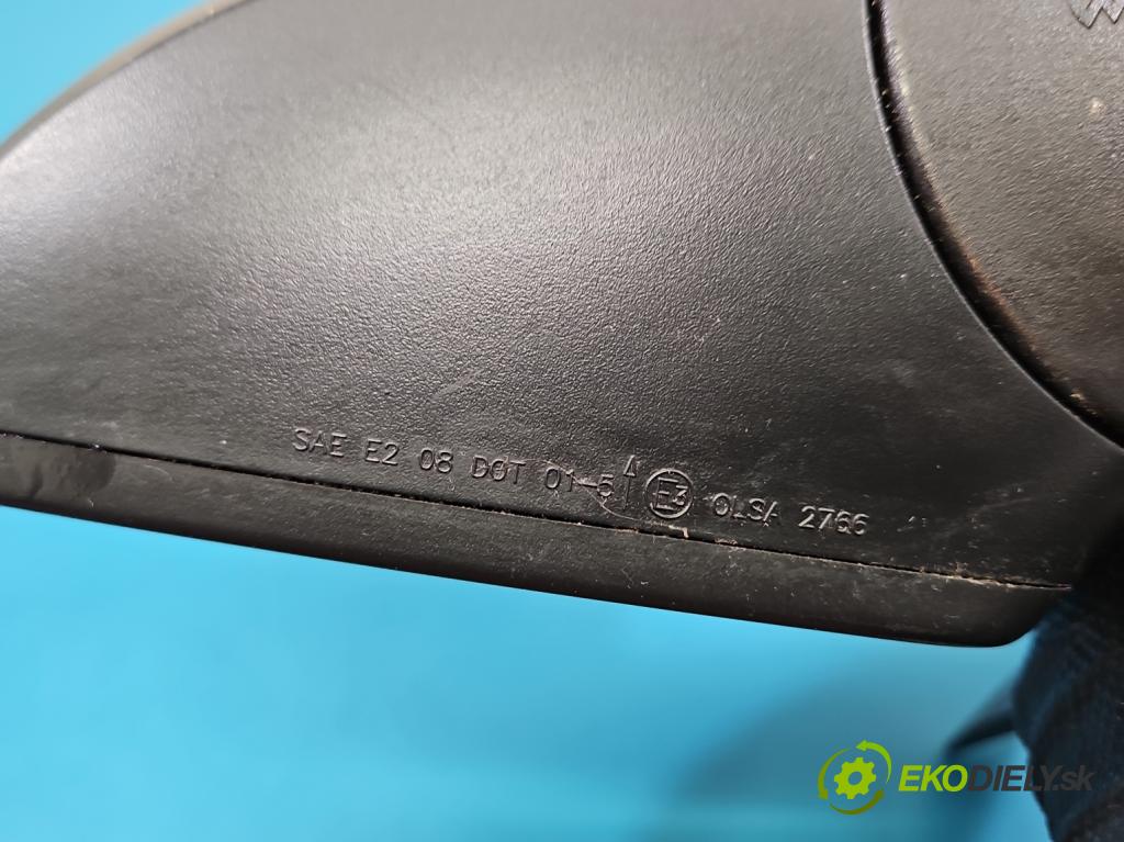 Vw Polo V 6R 2009-2017 1.4 16V 86 HP manual 63 kW 1390 cm3 5- zrkadlo pravé  (Kľučka dverí ostatné)