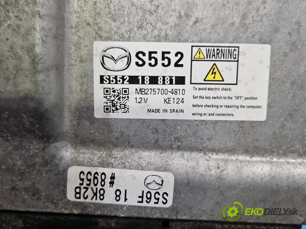 Mazda CX-3 2014-2021 1.5 105 hp manual 77 kW 1499 cm3 5- řídící jednotka motoru S55218881