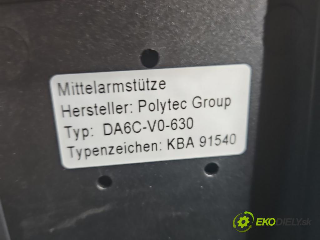 Mazda CX-3 2014-2021 1.5 105 HP manual 77 kW 1499 cm3 5- operadlo DA6C-V0-630 (Lakťová opierka)