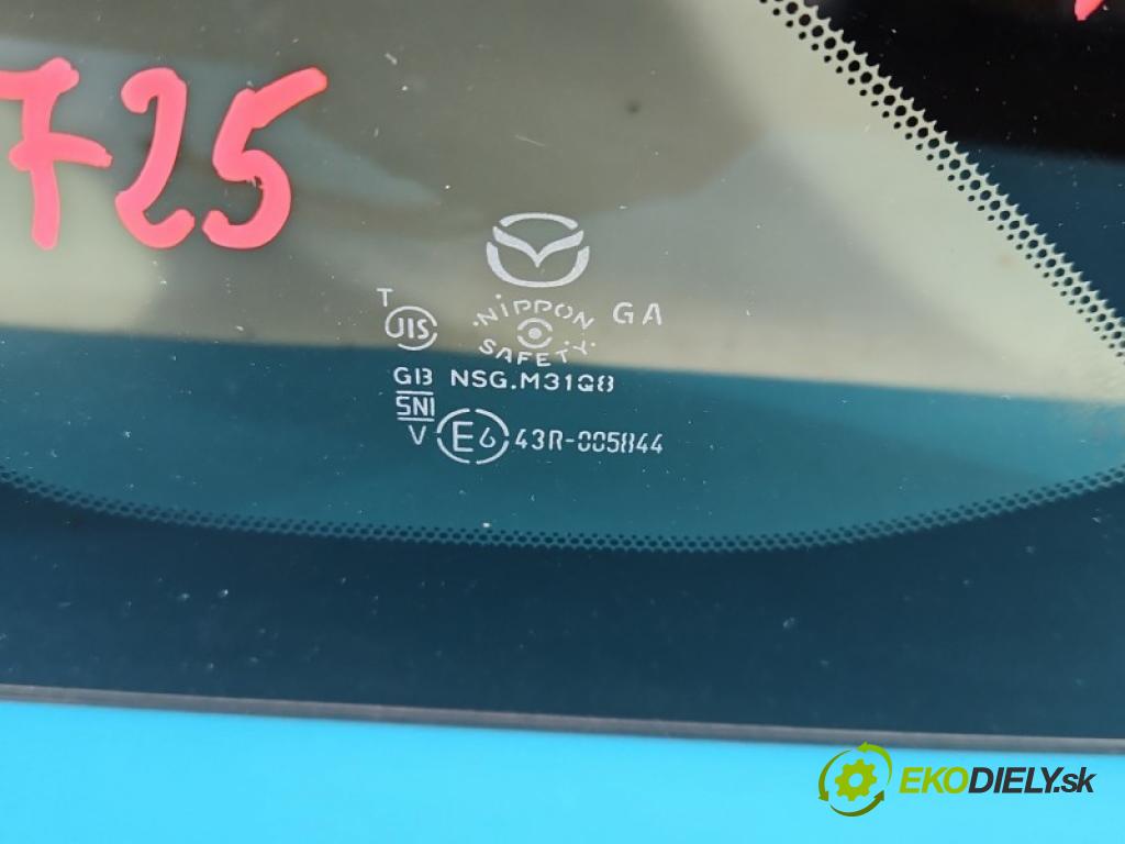 Mazda CX-3 2014-2021 1.5 105 hp manual 77 kW 1499 cm3 5- sklo zadní levé