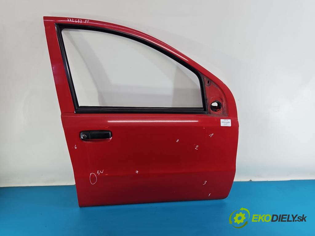 Fiat Panda II 2003-2012 1.1 8V 54 HP manual 40 kW 1108 cm3 5- dvere predné pravé  (Kľučka dverí ostatné)