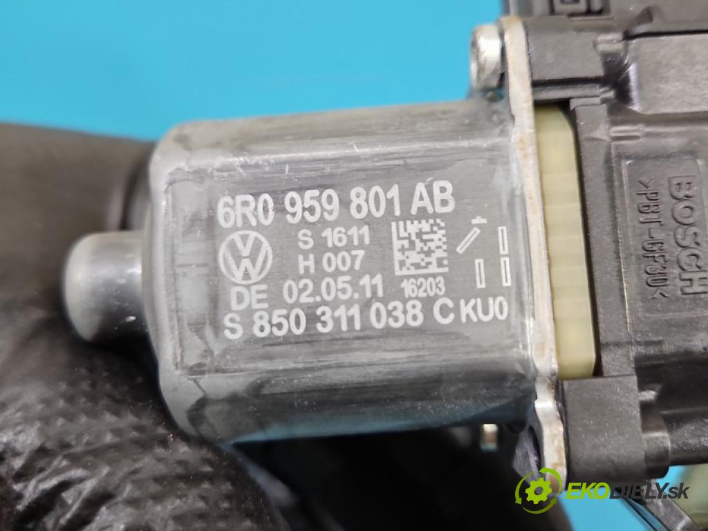 Vw Polo V 6R 2009-2017 1.4 16V 86 hp manual 63 kW 1390 cm3 5- mechanismus stahování přední levý 6R0959801AB