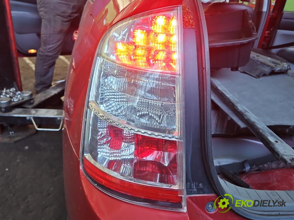 Toyota Prius II XW20 2003-2009 1.5 16V 77 HP automatic 57 kW 1497 cm3 5- svetlo / reflektor zadné ľavé blatník 47-14L