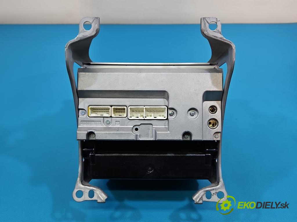 Toyota Prius II XW20 2003-2009 1.5 16V 77 hp automatic 57 kW 1497 cm3 5- Radio továrna: 86120-47220