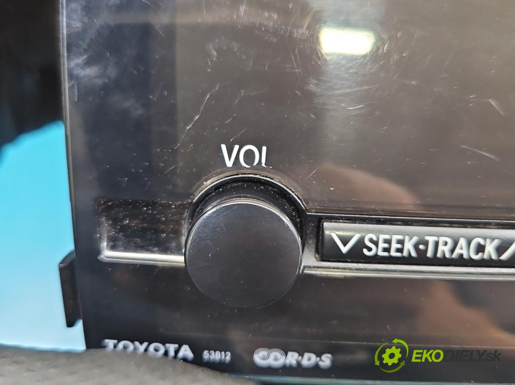 Toyota Prius II XW20 2003-2009 1.5 16V 77 hp automatic 57 kW 1497 cm3 5- Radio továrna: 86120-47220
