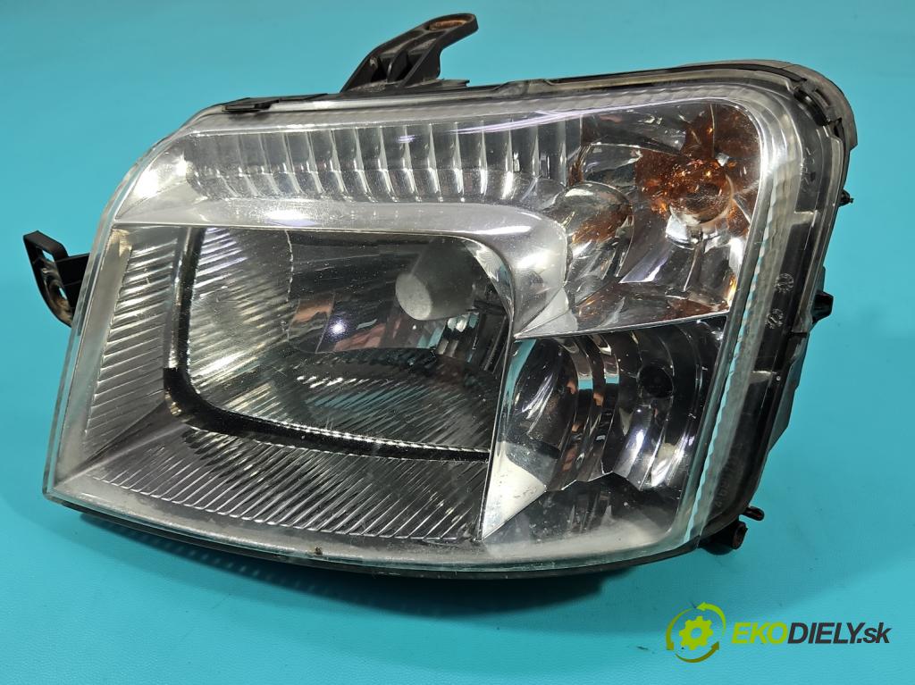 Fiat Panda II 2003-2012 1.1 8V 54 HP manual 40 kW 1108 cm3 5- Reflektor: ľavý  (Kľučka dverí ostatné)