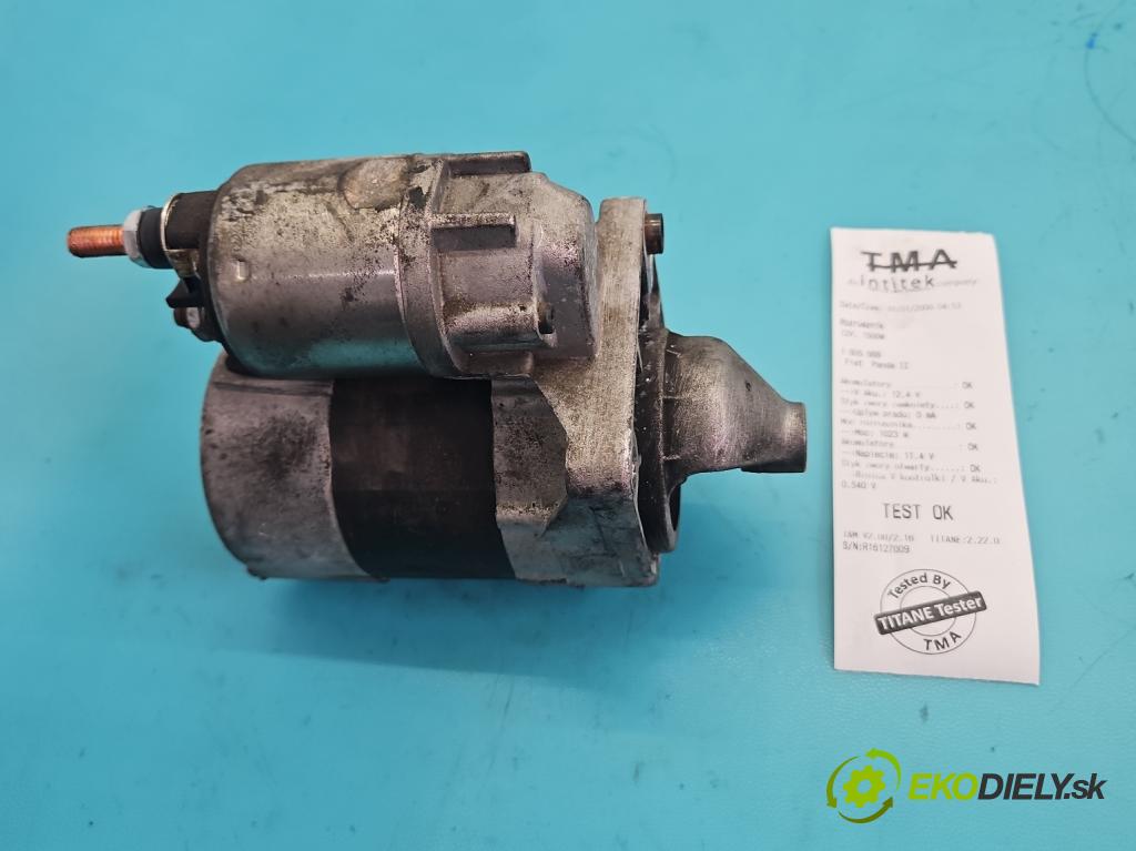 Fiat Panda II 2003-2012 1.1 8V 54 hp manual 40 kW 1108 cm3 5- startér:  (Startér)