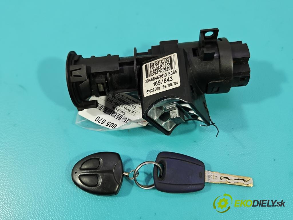 Fiat Panda II 2003-2012 1.1 8V 54 hp manual 40 kW 1108 cm3 5- spínací skříňka  (Spínací skříňka)