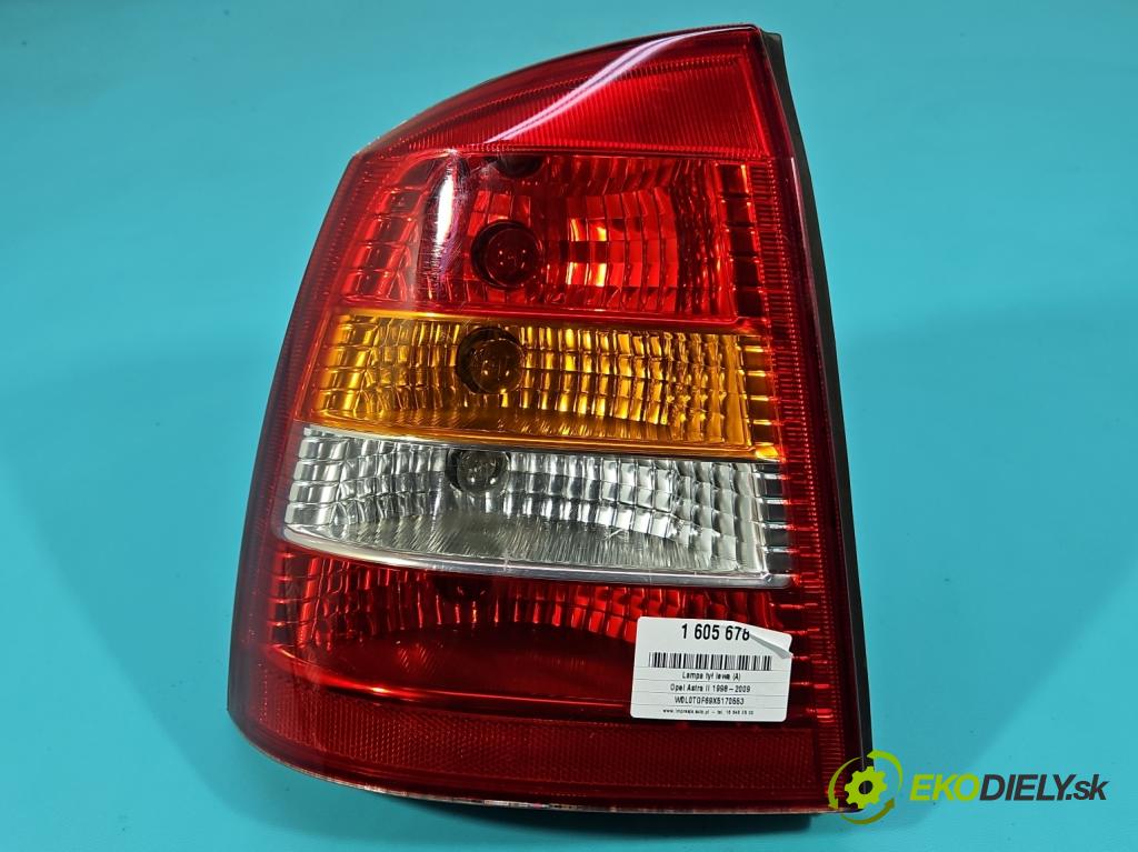 Opel Astra II 1998-2009 1.8 16V 116 HP manual 85 kW 1796 cm3 4- svetlo / reflektor zadné ľavé  (Kľučka dverí ostatné)