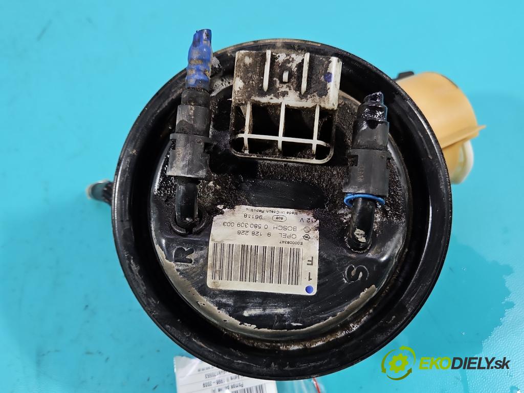 Opel Astra II 1998-2009 1.8 16V 116 HP manual 85 kW 1796 cm3 4- čerpadlo palivo 9128226