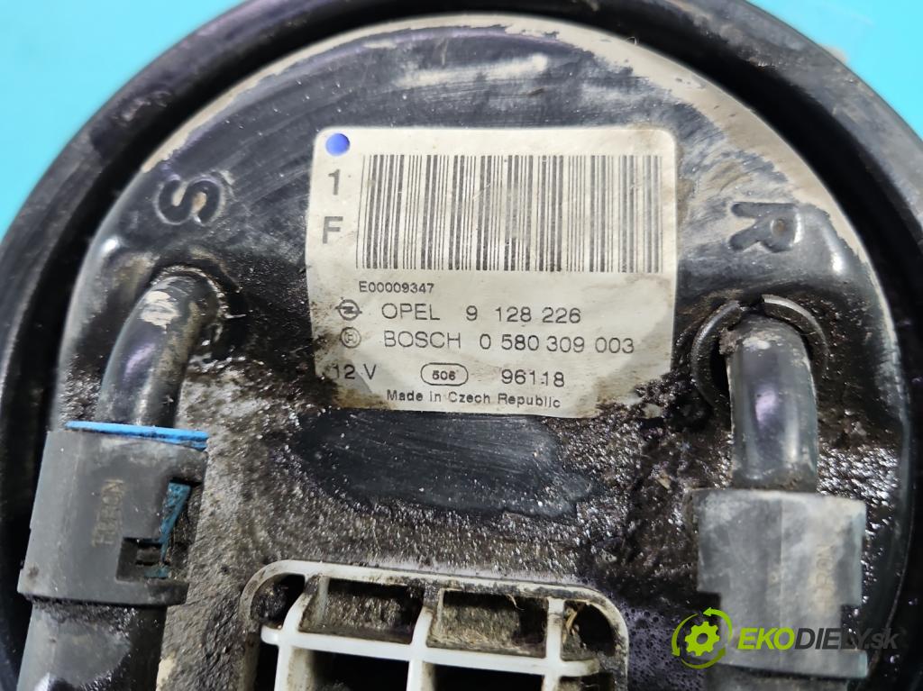Opel Astra II 1998-2009 1.8 16V 116 HP manual 85 kW 1796 cm3 4- čerpadlo palivo 9128226