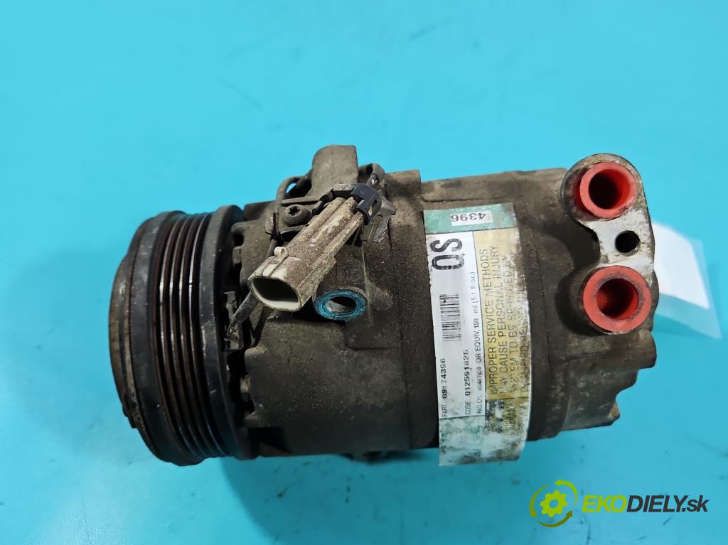 Opel Astra II 1998-2009 1.8 16V 116 HP manual 85 kW 1796 cm3 4- Kompresor: klimatizácie 09174396 (Kompresor klimatizácie)