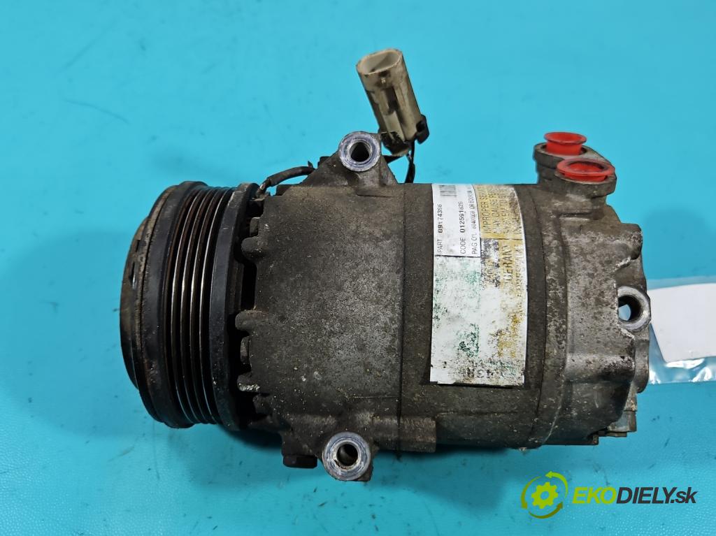 Opel Astra II 1998-2009 1.8 16V 116 HP manual 85 kW 1796 cm3 4- Kompresor: klimatizácie 09174396 (Kompresor klimatizácie)