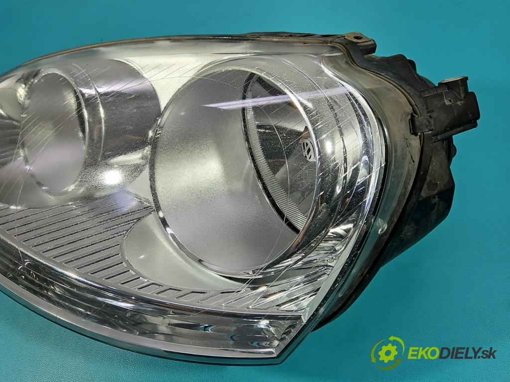 Vw Golf V 2003-2009 1.4 16V 80 HP manual 59 kW 1390 cm3 5- Reflektor: ľavý 1K6941005N (Kľučka dverí ostatné)