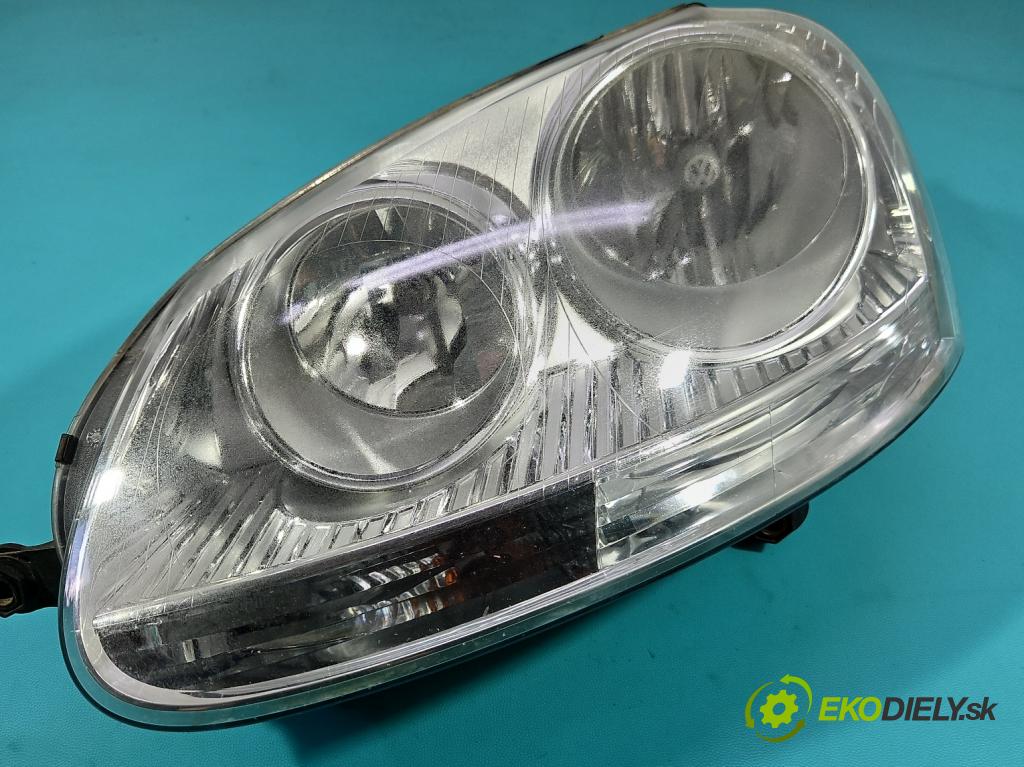 Vw Golf V 2003-2009 1.4 16V 80 HP manual 59 kW 1390 cm3 5- Reflektor: ľavý 1K6941005N (Kľučka dverí ostatné)