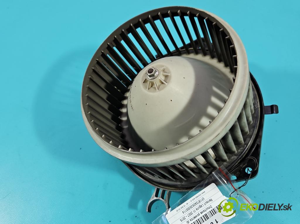 Renault Laguna III 2007-2015 1.5 dci 110 HP manual 81 kW 1461 cm3 5- ventilátor vzduchu
