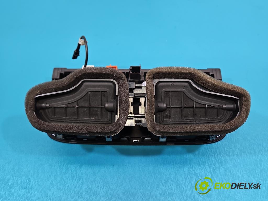 Vw Polo V 6R 2009-2017 1.4 16V 86 HP manual 63 kW 1390 cm3 5- Mřížka: kúrenia stredová 6RF819728 (Mriežka kúrenia (fukár))