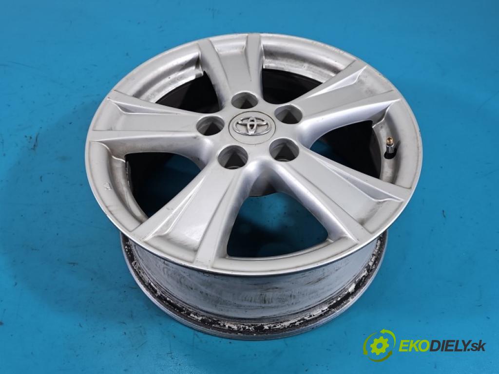Toyota Verso 2009-2018 2.0 D4D 126 hp manual 93 kW 1998 cm3 5- Felga hliník 16" komplet 42611-0F120