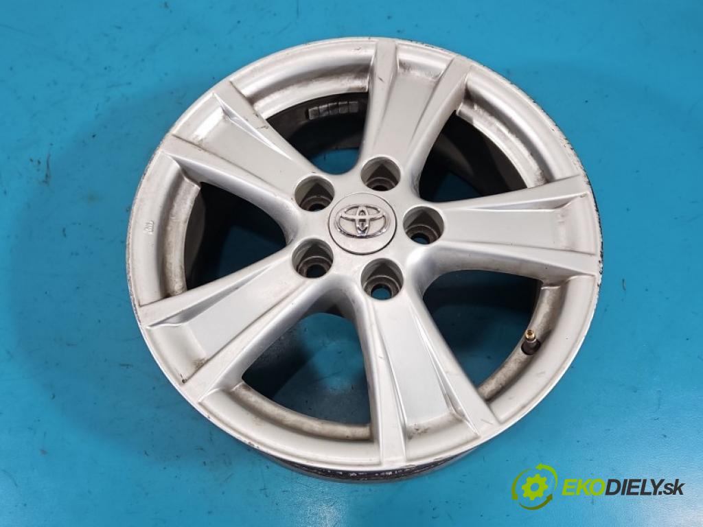 Toyota Verso 2009-2018 2.0 D4D 126 hp manual 93 kW 1998 cm3 5- Felga hliník 16" komplet 42611-0F120