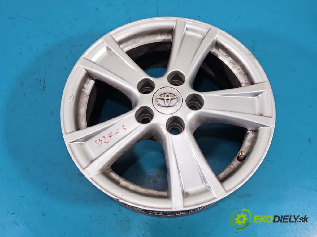 Toyota Verso 2009-2018 2.0 D4D 126 hp manual 93 kW 1998 cm3 5- Felga hliník 16" komplet 42611-0F120