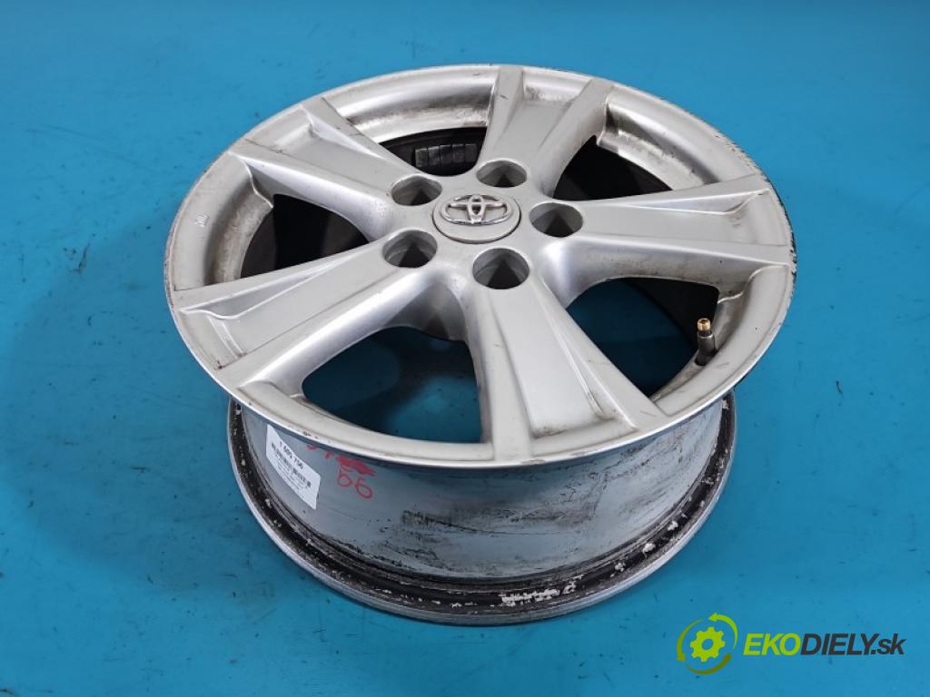 Toyota Verso 2009-2018 2.0 D4D 126 hp manual 93 kW 1998 cm3 5- Felga hliník 16" komplet 42611-0F120