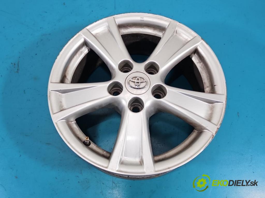 Toyota Verso 2009-2018 2.0 D4D 126 hp manual 93 kW 1998 cm3 5- Felga hliník 16" komplet 42611-0F120