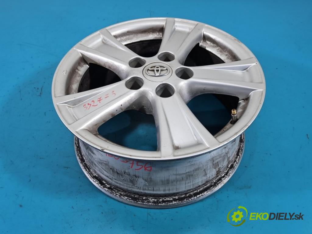 Toyota Verso 2009-2018 2.0 D4D 126 hp manual 93 kW 1998 cm3 5- Felga hliník 16" komplet 42611-0F120