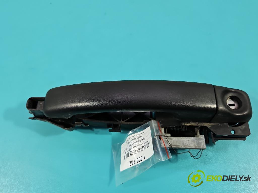 Opel Movano III 2010-2022 2.3 cdti 145 hp manual 107 kW 2299 cm3 5- klika přední levé PR0007712G (Vnější přední levá klika dveří)