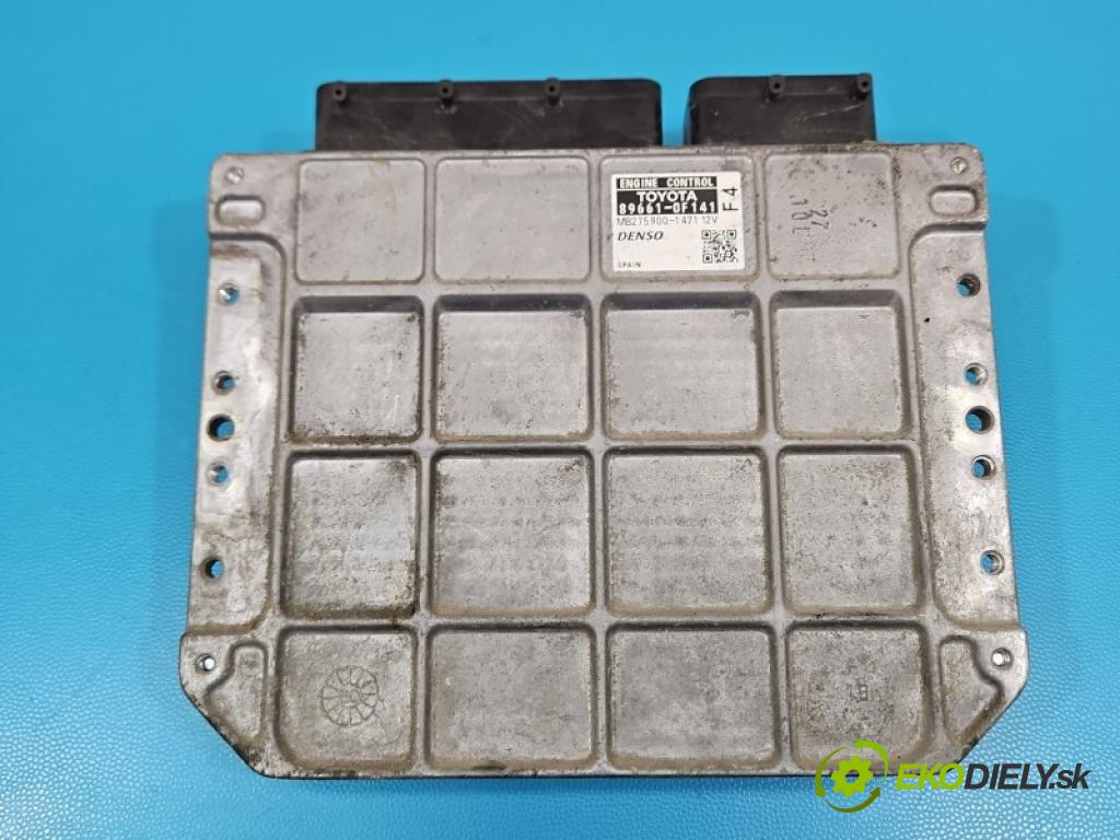 Toyota Verso 2009-2018 2.0 D4D 126 hp manual 93 kW 1998 cm3 5- řídící jednotka motoru 89661-0F141