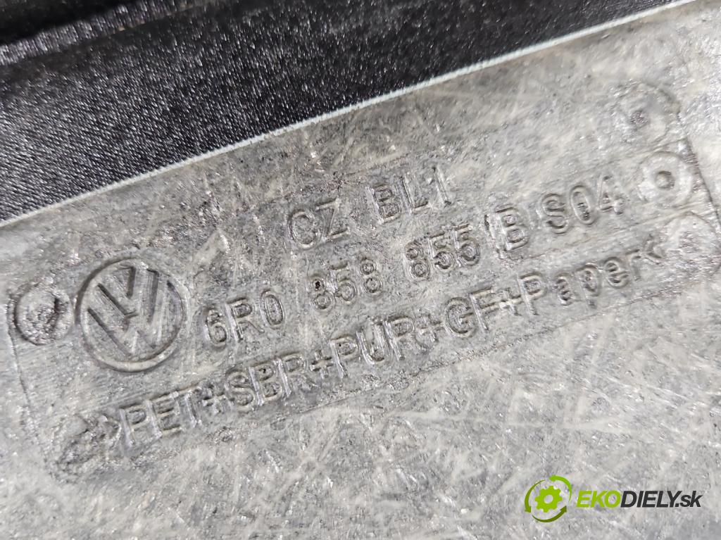 Vw Polo V 6R 2009-2017 1.4 16V 86 HP manual 63 kW 1390 cm3 5- koberec do auta kufra: 6R0858855B