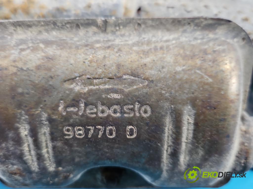 Citroen C8 2002-2014 2.0 hdi 120 HP manual 88 kW 1997 cm3 5- Webasto THERMO TOP C (Webasto (nezávislé kúrenie))