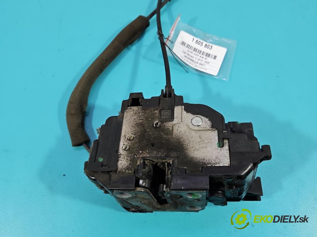 Opel Movano III 2010-2022 2.3 cdti 145 HP manual 107 kW 2299 cm3 5- zámok predné ľavý 805030009R