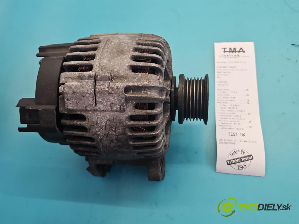 Vw Golf V 2003-2009 1.4 16V 80 hp manual 59 kW 1390 cm3 5- Alternator 036903024H (Alternátor)