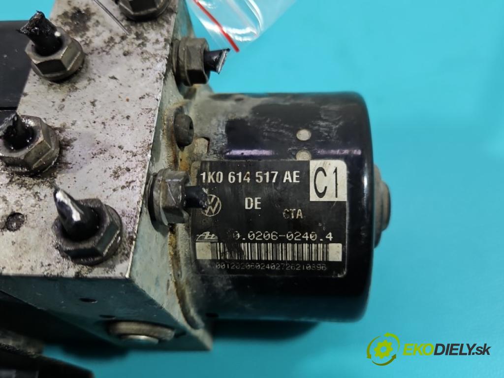 Vw Golf V 2003-2009 1.4 16V 80 hp manual 59 kW 1390 cm3 5- čerpadlo abs 1K0907379AC (Pumpa ABS)