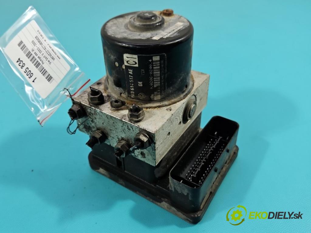 Vw Golf V 2003-2009 1.4 16V 80 HP manual 59 kW 1390 cm3 5- čerpadlo abs 1K0907379AC (Pumpa ABS)