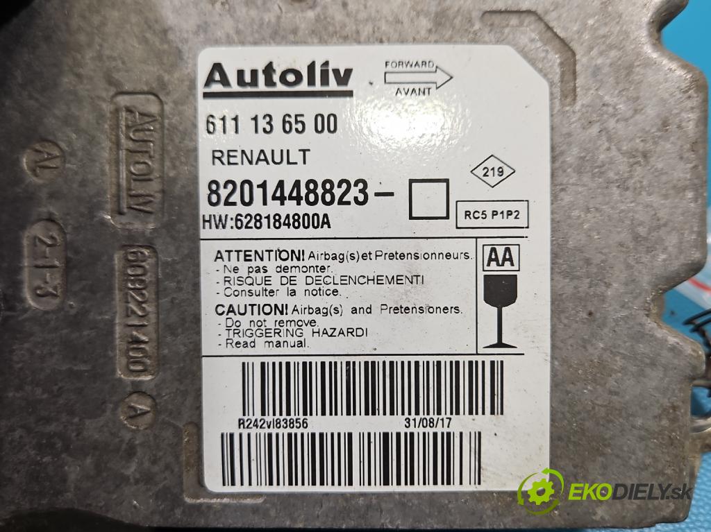 Opel Movano III 2010-2022 2.3 cdti 145 hp manual 107 kW 2299 cm3 5- řídící jednotka polštáře: 8201448823