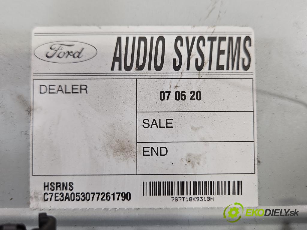 Ford Mondeo Mk4 2007-2014 2.0 tdci 131 HP automatic 96 kW 1997 cm3 5- Radio originál 7S7T-18K931-BH