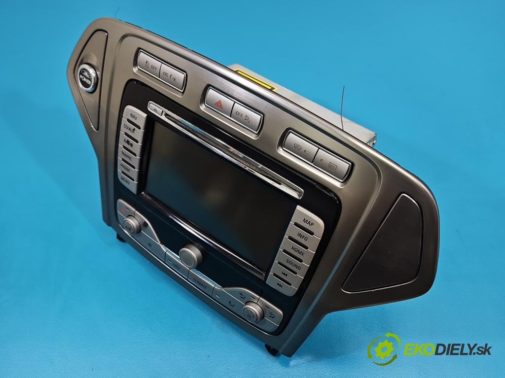Ford Mondeo Mk4 2007-2014 2.0 tdci 131 HP automatic 96 kW 1997 cm3 5- Radio originál 7S7T-18K931-BH