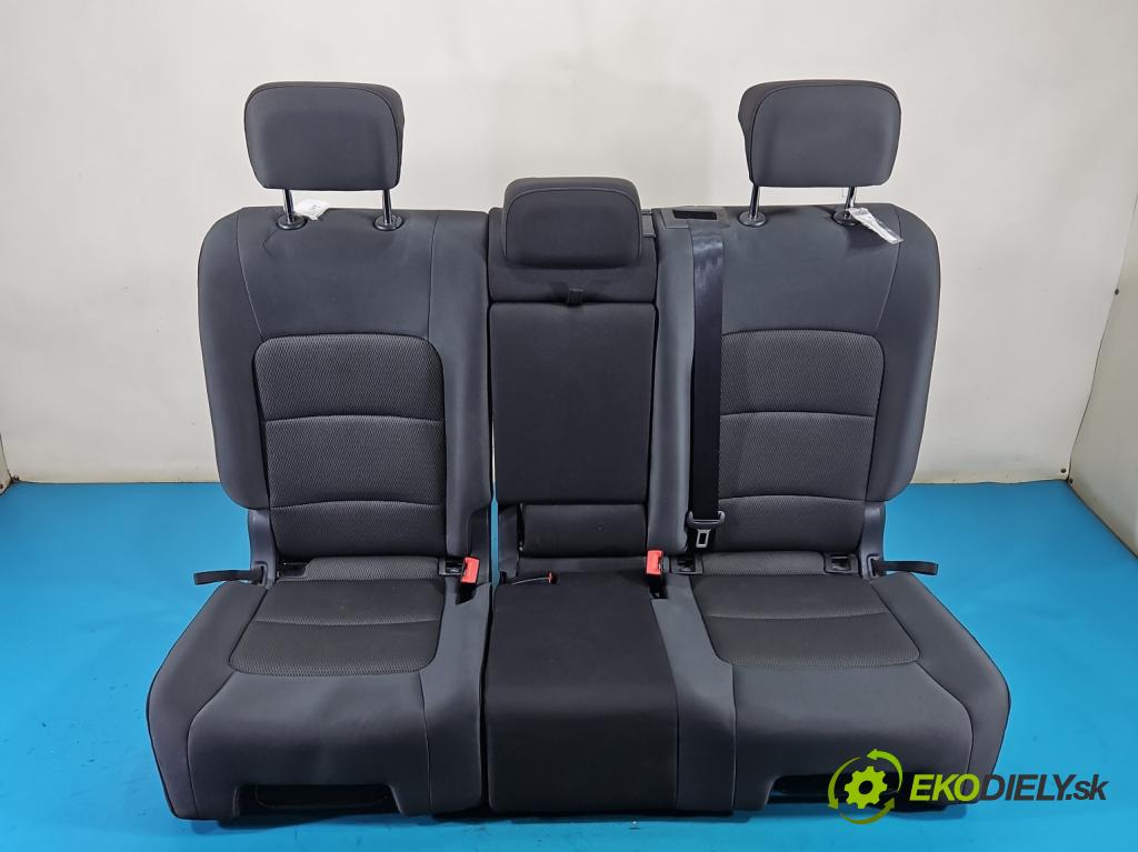 Vw Golf Sportsvan 1.4 TSI 125 hp manual 92 kW 1395 cm3 5- Pohovka: zadní  (Sedadlo)