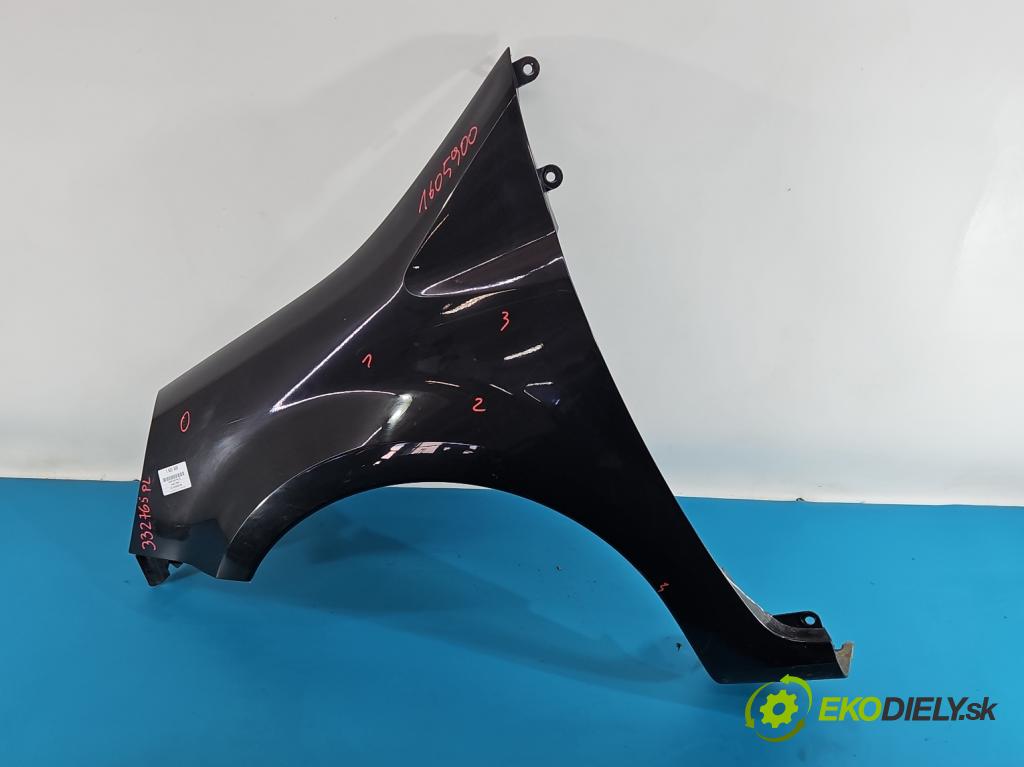 Renault Modus 1.5 dci 86 HP manual 63 kW 1461 cm3 5- blatník predné ľavý  (Blatník predný ľavý)