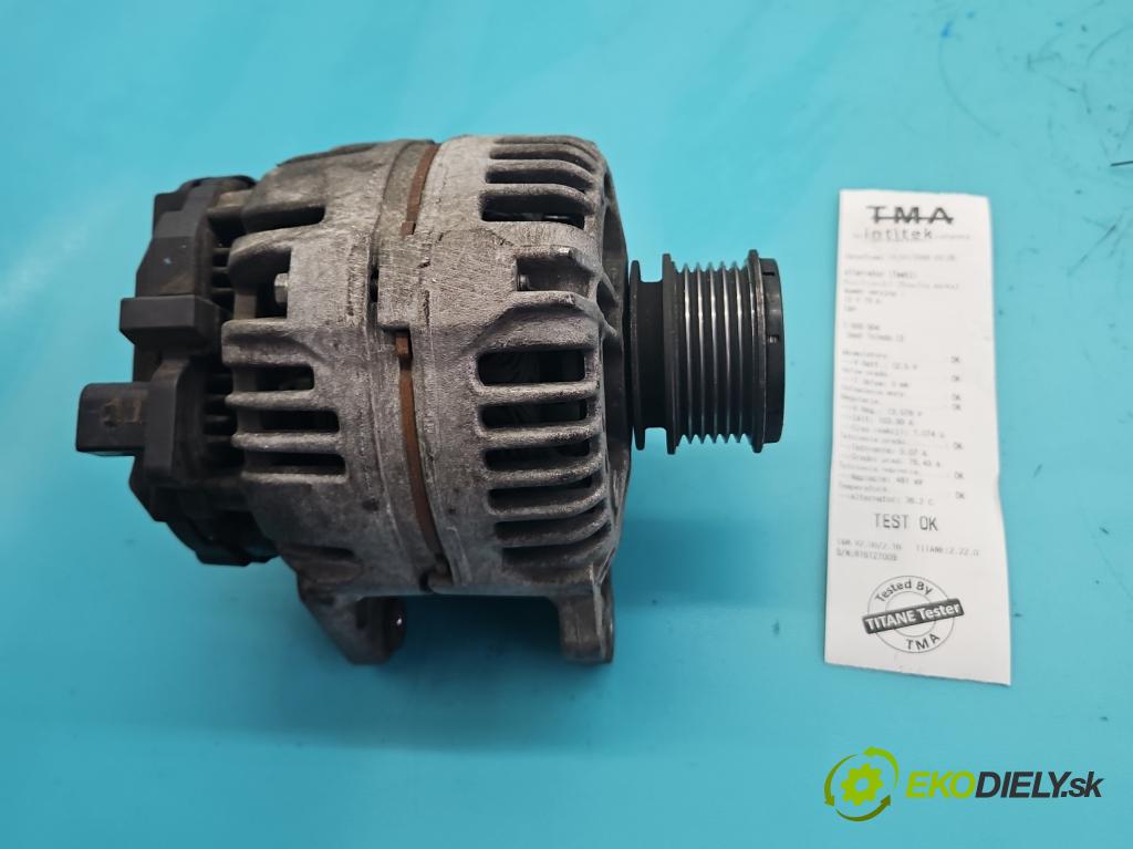 Seat Toledo II 1998-2004 1.9 tdi 110 HP manual 81 kW 1896 cm3 4- Alternator 045903023B (Alternátor)
